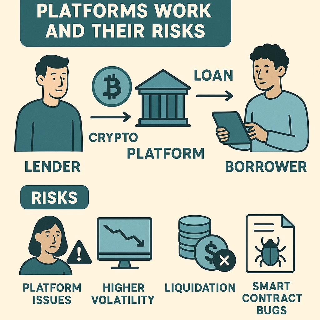 How Crypto Lending Platforms Work and Their Risks