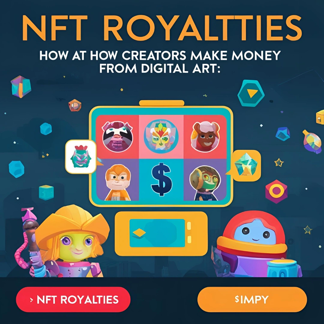 NFT Royalties Explained: How Creators Make Money from Digital Art