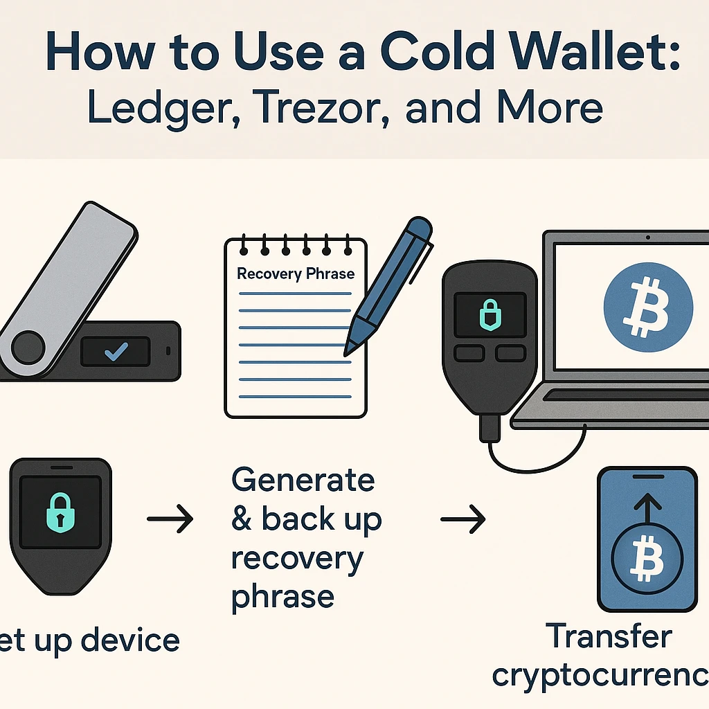 How to Use a Cold Wallet: Ledger, Trezor, and More