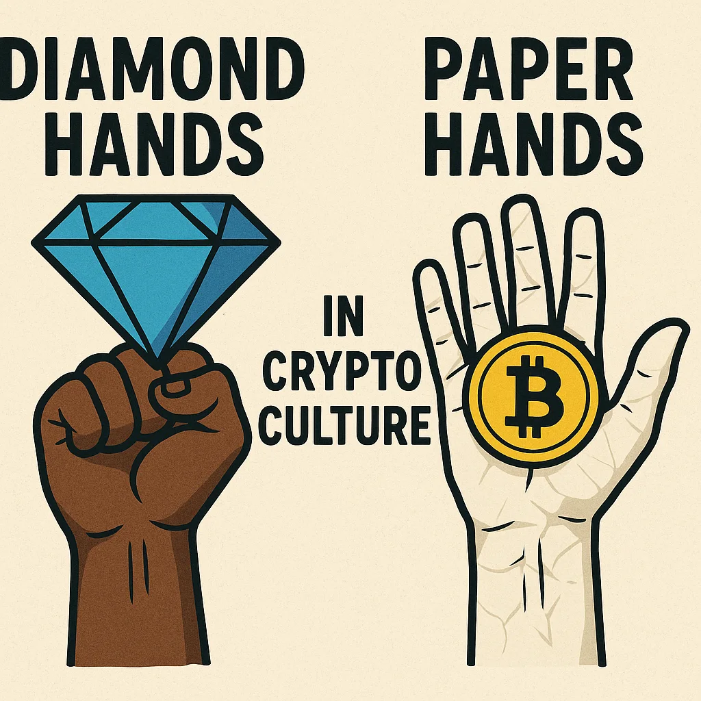 What 'Diamond Hands' and 'Paper Hands' Really Mean in Crypto Culture